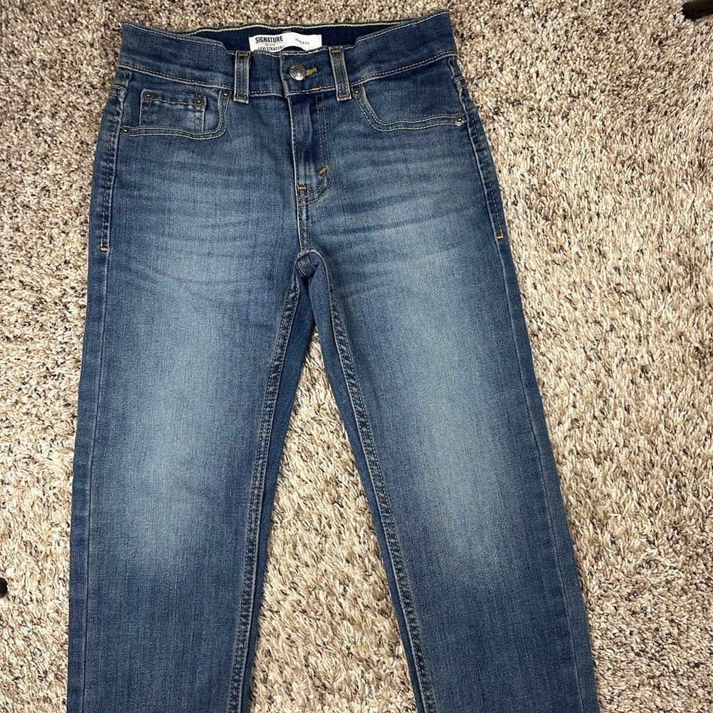 Levi Strauss Boys Signature Athletic Jeans Size 7‎ Regular